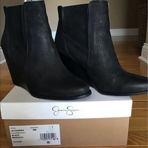 Jessica Simpson Ciandra Wedge Booties